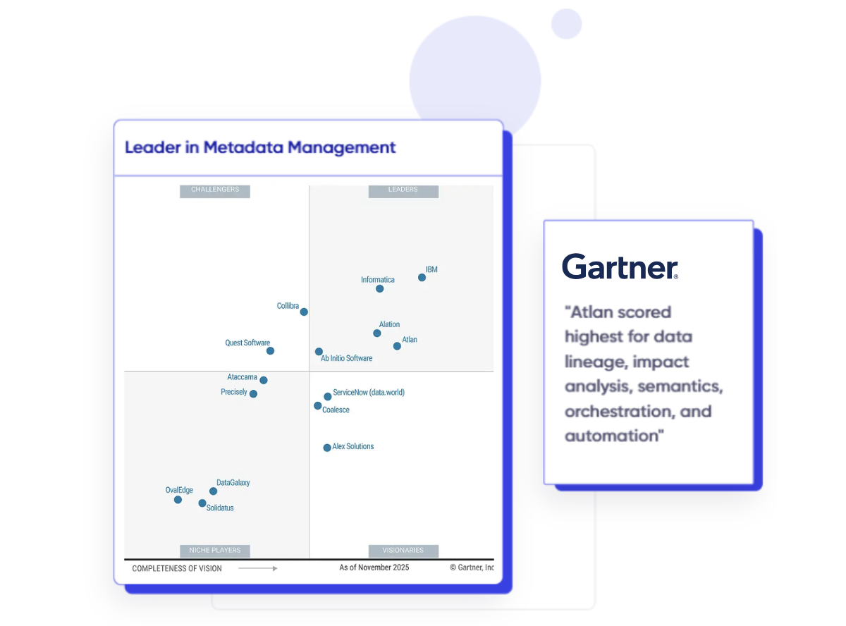 Leader in Metadata Management
